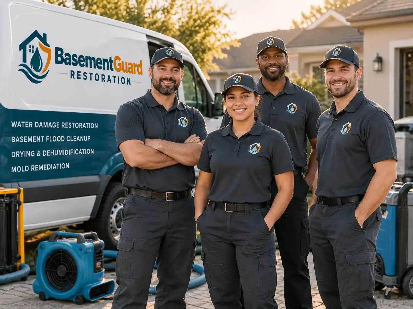 Basement Water Damage Restoration company in Curryville, MO
